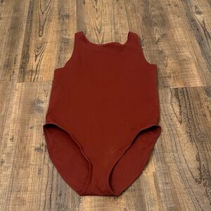Rust Red Women's Bodysuit